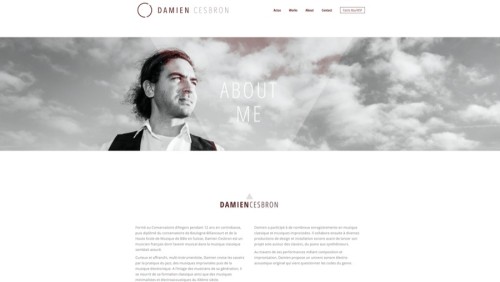 ⭐⭐⭐ Manu Lechat- Webdesigner, intégrateur, développeur Web freelance, portfolio developpeur wordpress